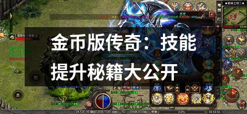 金币版传奇:技能提升秘籍大公开